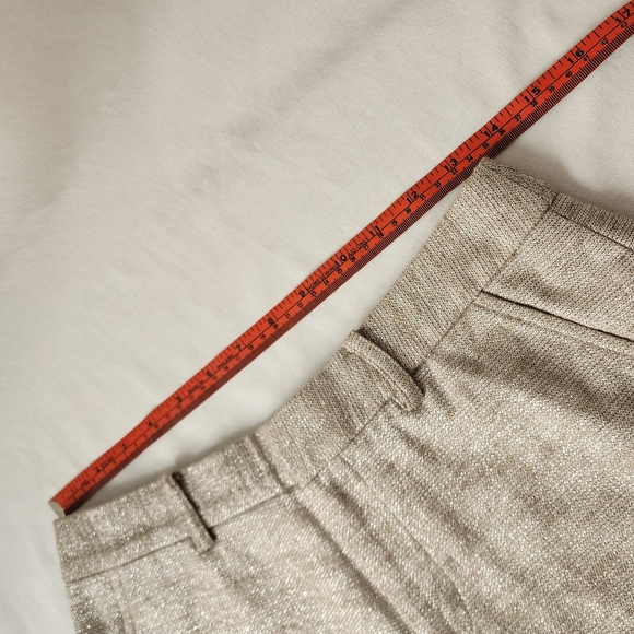 JUICY COUTURE Sparkly Tweed Shorts Satin Lined Plazacore 2000's Y2K Luxury - Picture 6 of 12